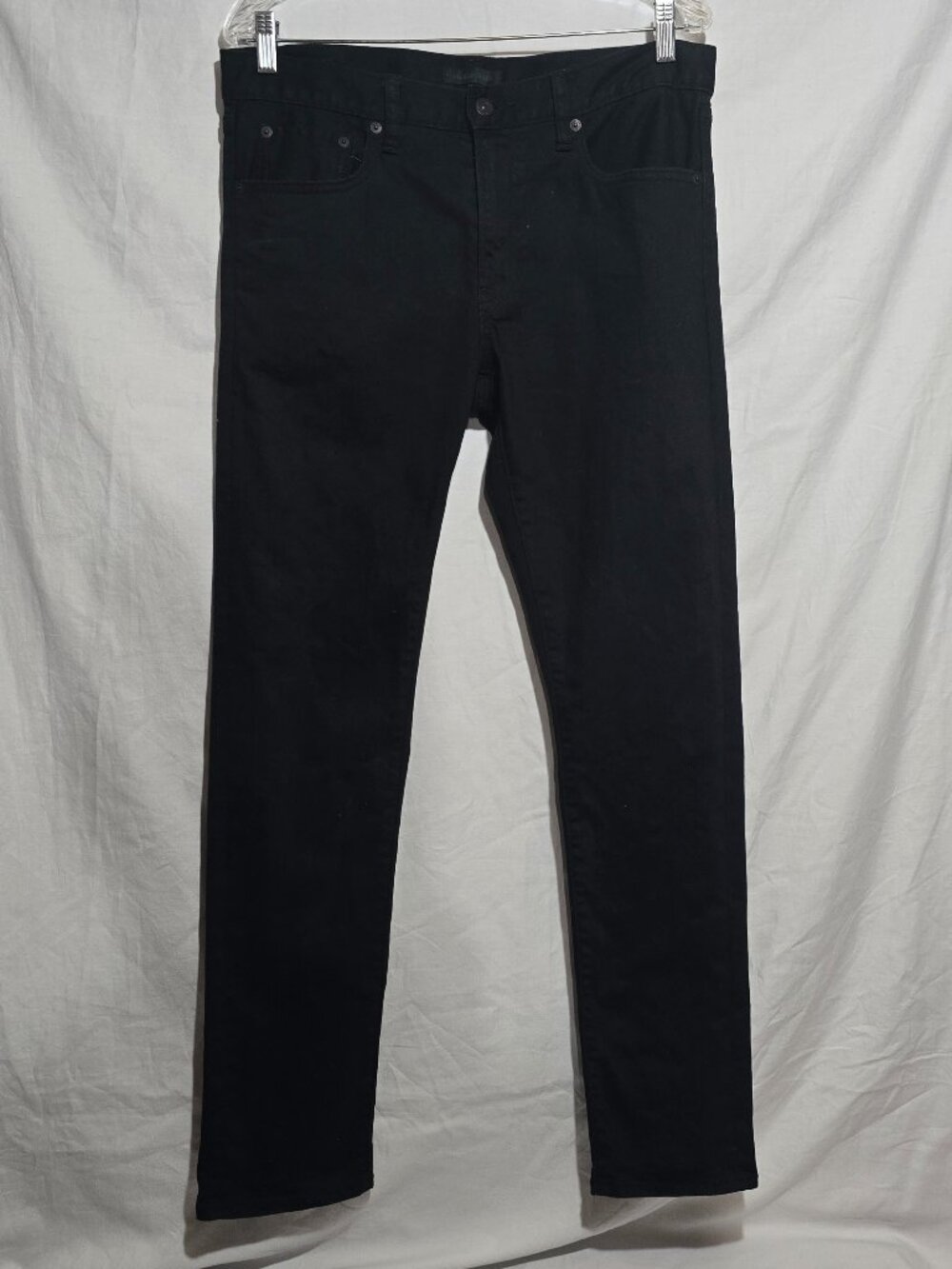 Uniqlo Jeans Slim Straight Selvedge Jeans - Black - Sz 32x32*